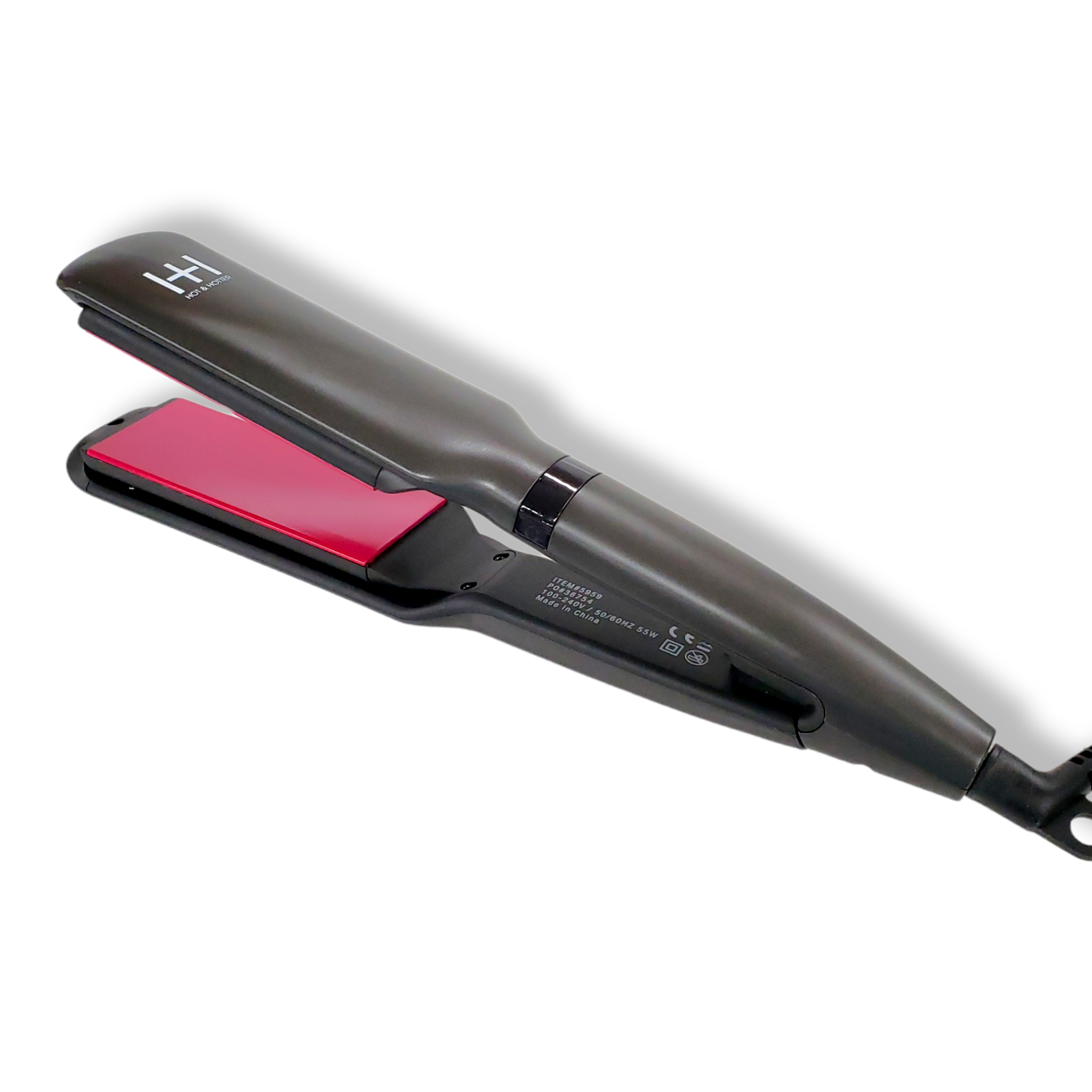 Hot & Hotter Titanium Plate Mini Flat Iron 3/4 Inch