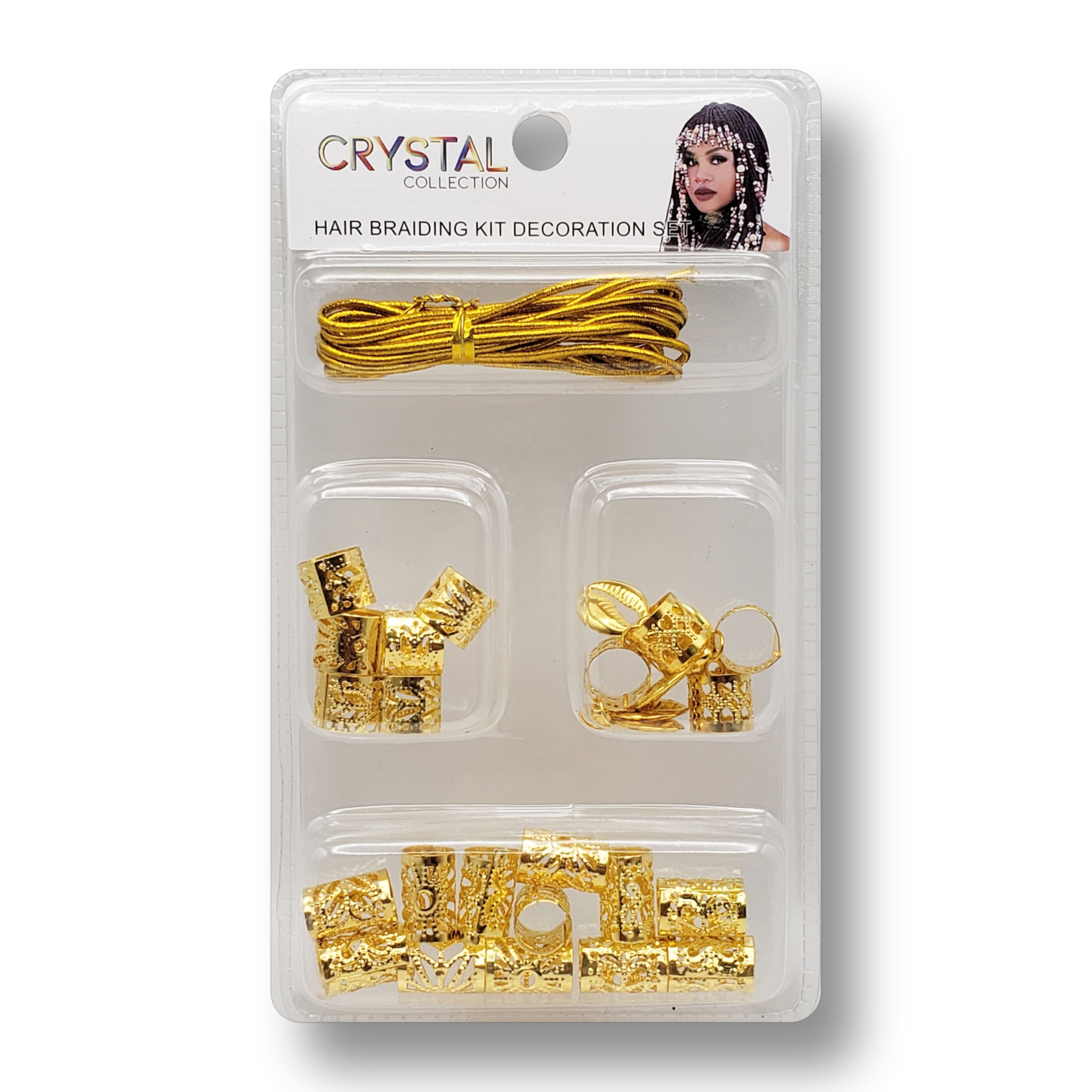 Crystal Collection Hair Braiding Decoration Kit