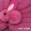 BT Crochet Knitted Bunny Baby Turban