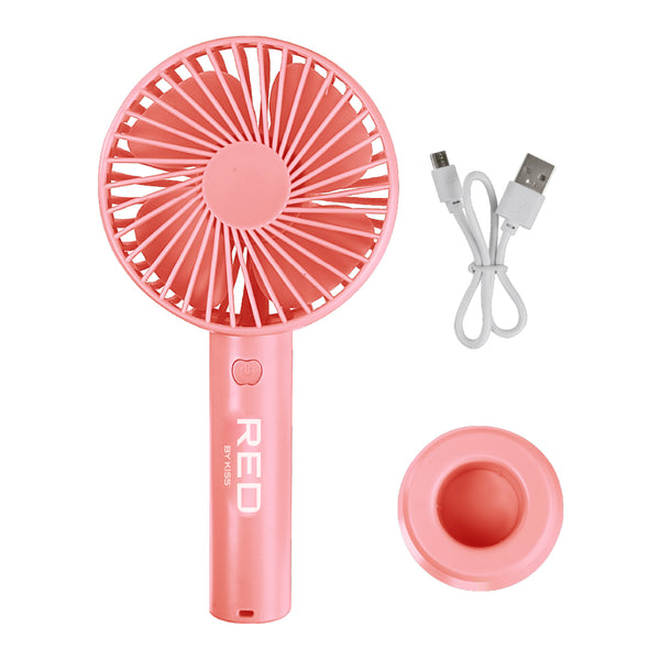 Red by Kiss Rechargeable Beauty Fan