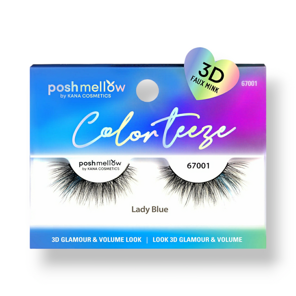 PoshMellow Color Teeze 3D Faux Mink Lash