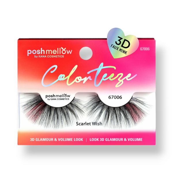 PoshMellow Color Teeze 3D Faux Mink Lash