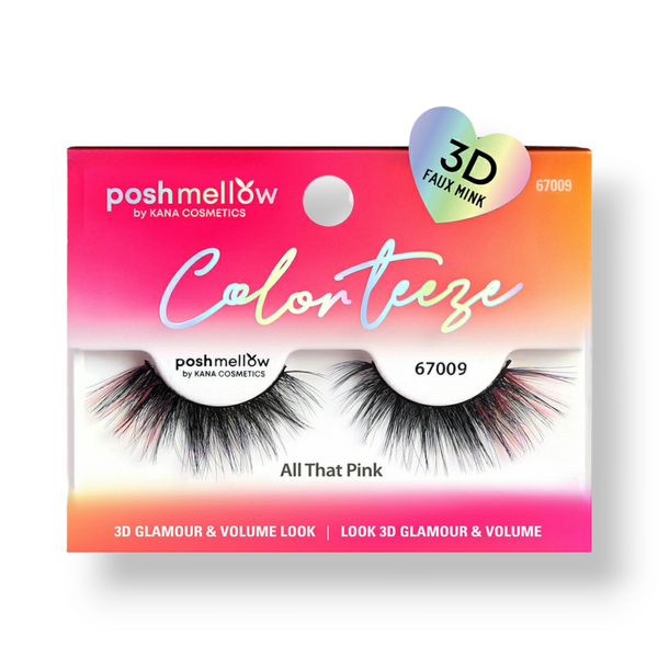 PoshMellow Color Teeze 3D Faux Mink Lash