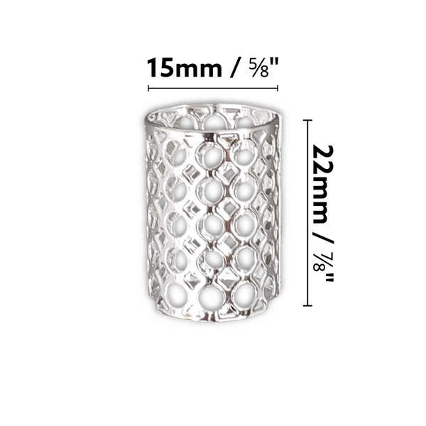 Crystal Collection Filigree Tube (15mm)