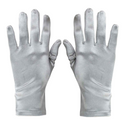 Short Satin Gloves (One-Size)