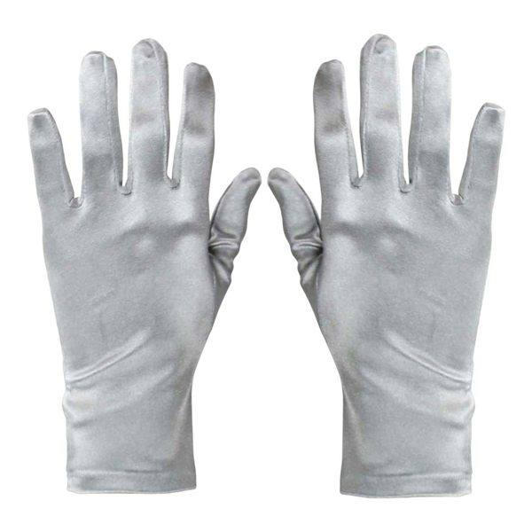 Short Satin Gloves (One-Size)