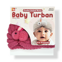 BT Crochet Knitted Bunny Baby Turban