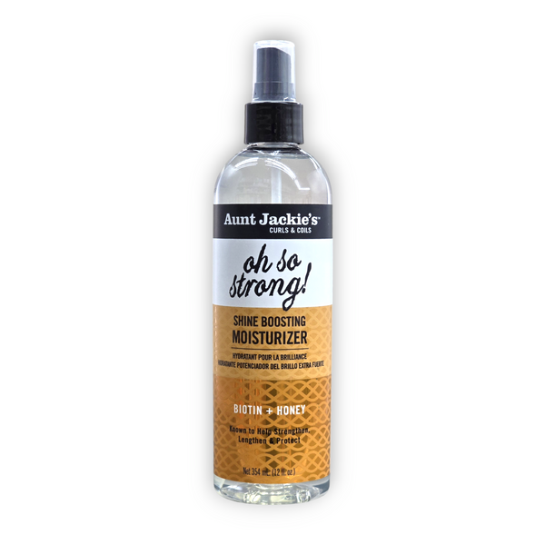 Aunt Jackie's Oh So Strong! Shine Boosting Moisturizer (Biotin + Honey)