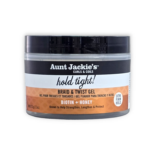 Aunt Jackie's Hold Tight! Braid & Twist Gel (Biotin + Honey)