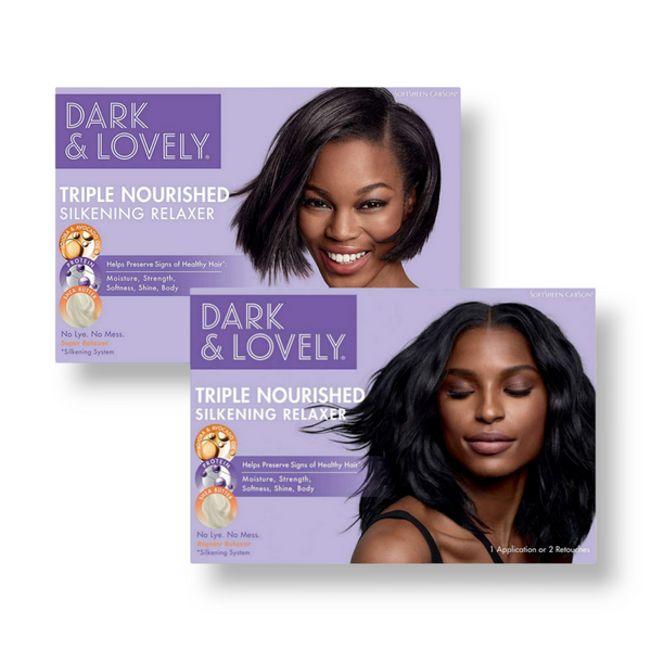 Dark & Lovely Shea Moisture No-Lye Relaxer Kit