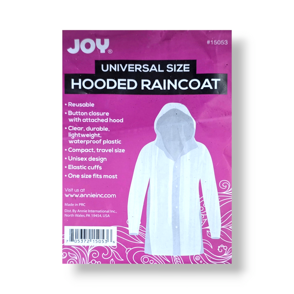 Joy Hooded Raincoat