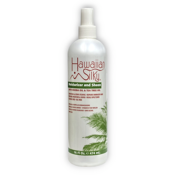 Hawaiian Silky Moisturizer & Sheen w/ Jojoba Oil & Tea Tree Oil