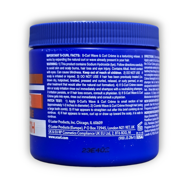 Luster's S-Curl Texturizer Wave & Curl Creme (15 oz. / 425g)