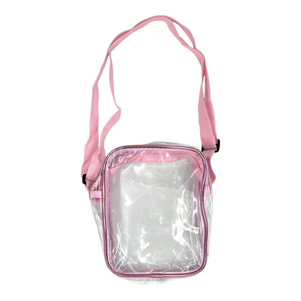 Bebe Fashion Clear Messenger Bag