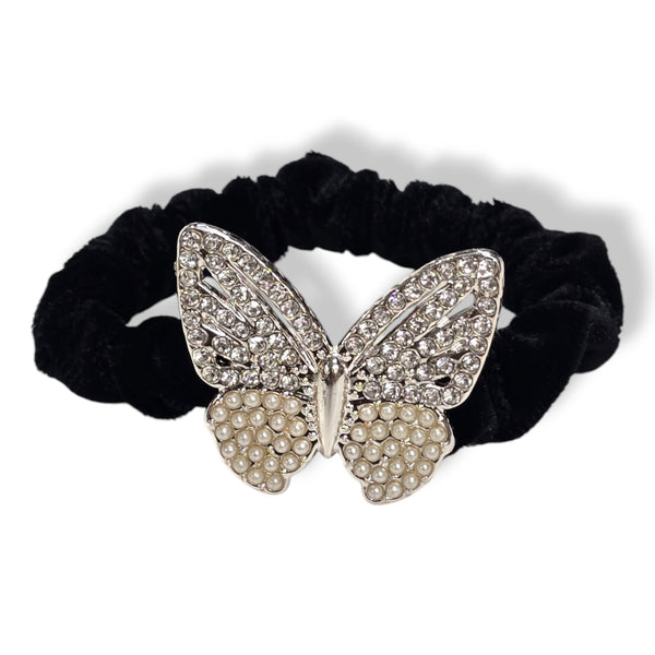 Crystal Collection 2pc Designer Scrunchie