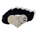 Crystal Collection 2pc Designer Scrunchie