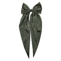 Hair Bow w/ Long Tail (Earth Colors)