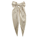 Hair Bow w/ Long Tail (Earth Colors)