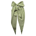 Hair Bow w/ Long Tail (Earth Colors)