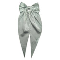 Hair Bow w/ Long Tail (Earth Colors)