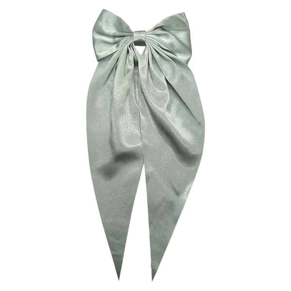 Hair Bow w/ Long Tail (Earth Colors)