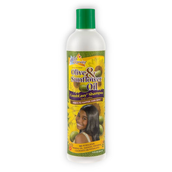 Sofn' Free n' Pretty Olive & Sunflower Oil CombEasy Shampoo