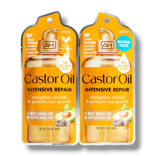 Absolute Hot Castor Oil Intensive Repair Treatment (Duo Pack)