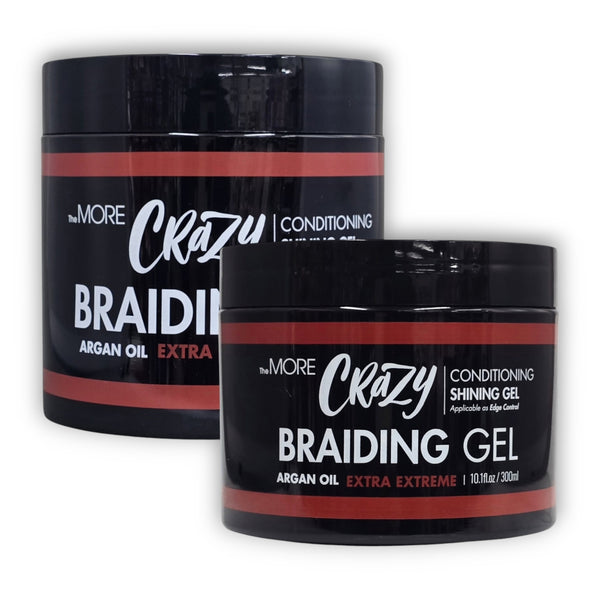 TheMORE Crazy Extra Extreme Braiding Gel (Argan Oil)