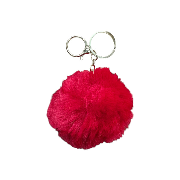 Small Pom Pom Keychain