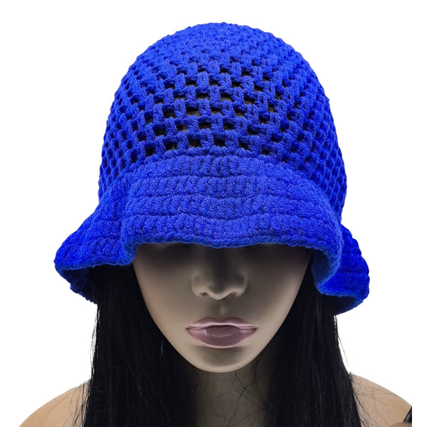 Bebe Fashion Crochet Bucket Hat