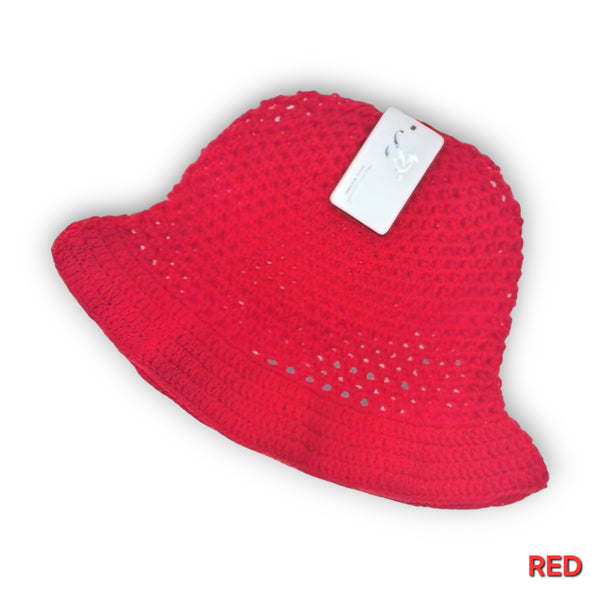 Bebe Fashion Crochet Bucket Hat