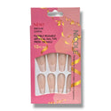 Nicole Medium Coffin Press-On Artificial Nail Tips (12 pcs)