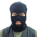 XO Collection Rib-Knit Three Hole Balaclava