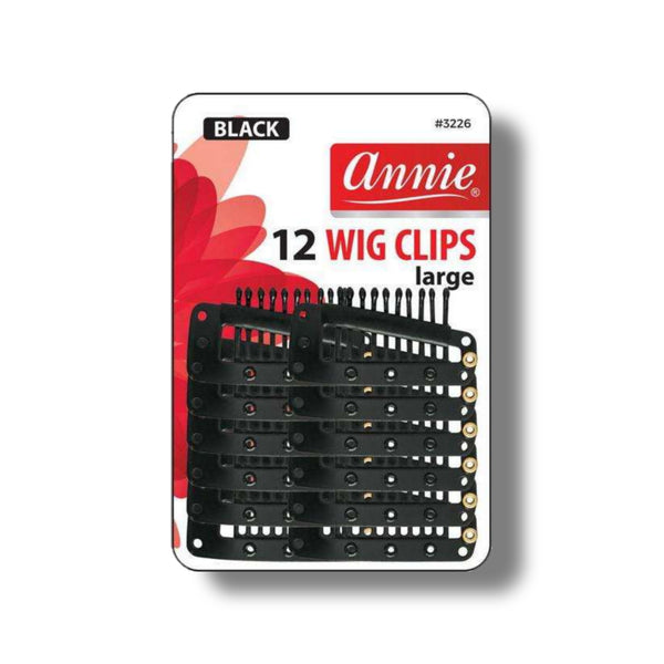 Annie Large Wig Clips (12 pcs)