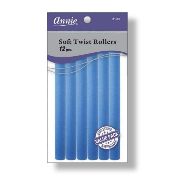 Annie Soft Twist Rollers (7