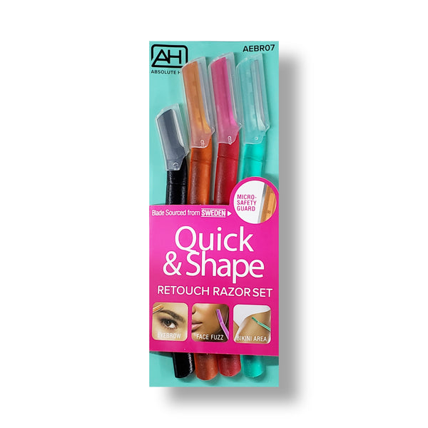 Absolute Hot Quick & Shape Retouch Razor Set