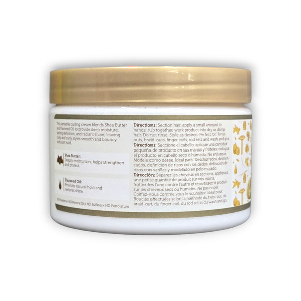 African Pride Moisture Miracle Shea Butter & Flaxseed Oil Moisture & Define Curling Cream