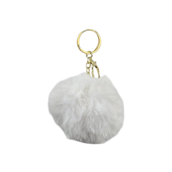 Small Pom Pom Keychain