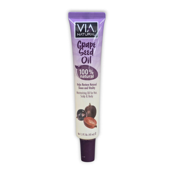 VIA Natural Grape Seed Oil Hair, Scalp, & Body Treatment