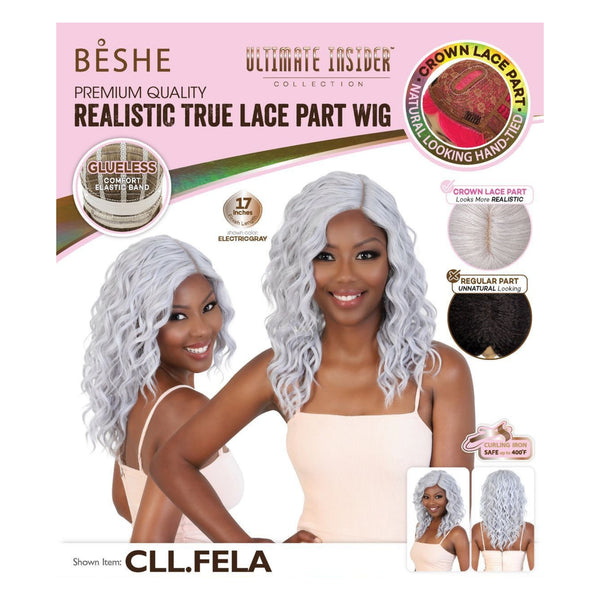 Beshe Ultimate Insider Glueless Lace-Part Wig (Style: CLL.FELA)