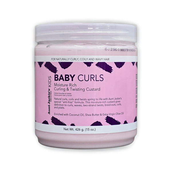 Aunt Jackie's Kids Baby Curls Moisture Rich Curling & Twisting Custard