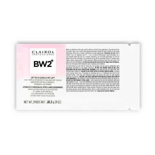 Clairol BW2+ Dusted Extra Strength Powder Lightener
