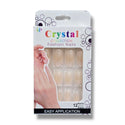 Crystal Collection Pre-Glued Press On Nails