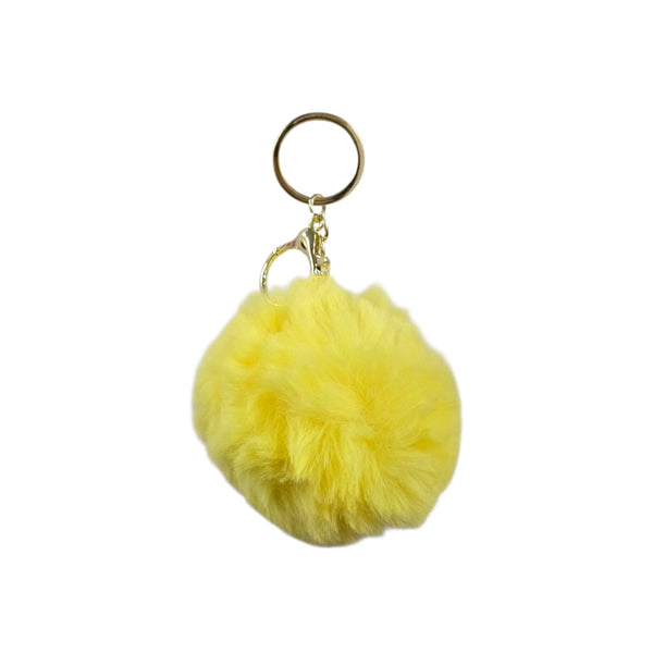 Small Pom Pom Keychain