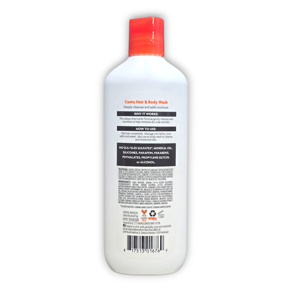 Cantu for Men's 2-in-1 Hair & Body Wash
