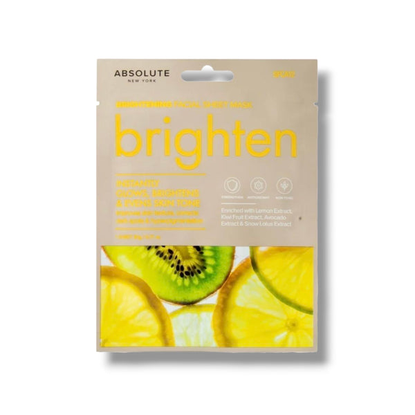 Absolute NY Brightening Facial Sheet Mask