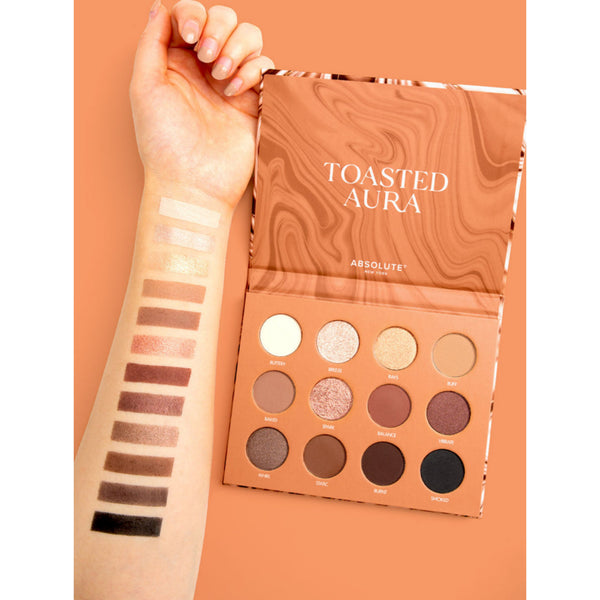 Absolute NY Toasted Aura Eyeshadow Palette