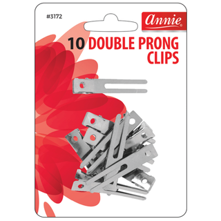 ANNIE DOUBLE PRONG CLIPS - Han's Beauty Supply