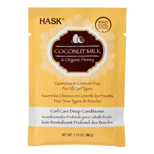 HASK COCONUT MILK CURL CARE DEEP CONDITIONER - Han's Beauty Supply