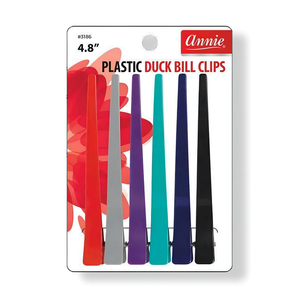 Annie Plastic Duck Bill Clips